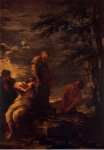Rosa Salvator Democritus and Protagora - Hermitage